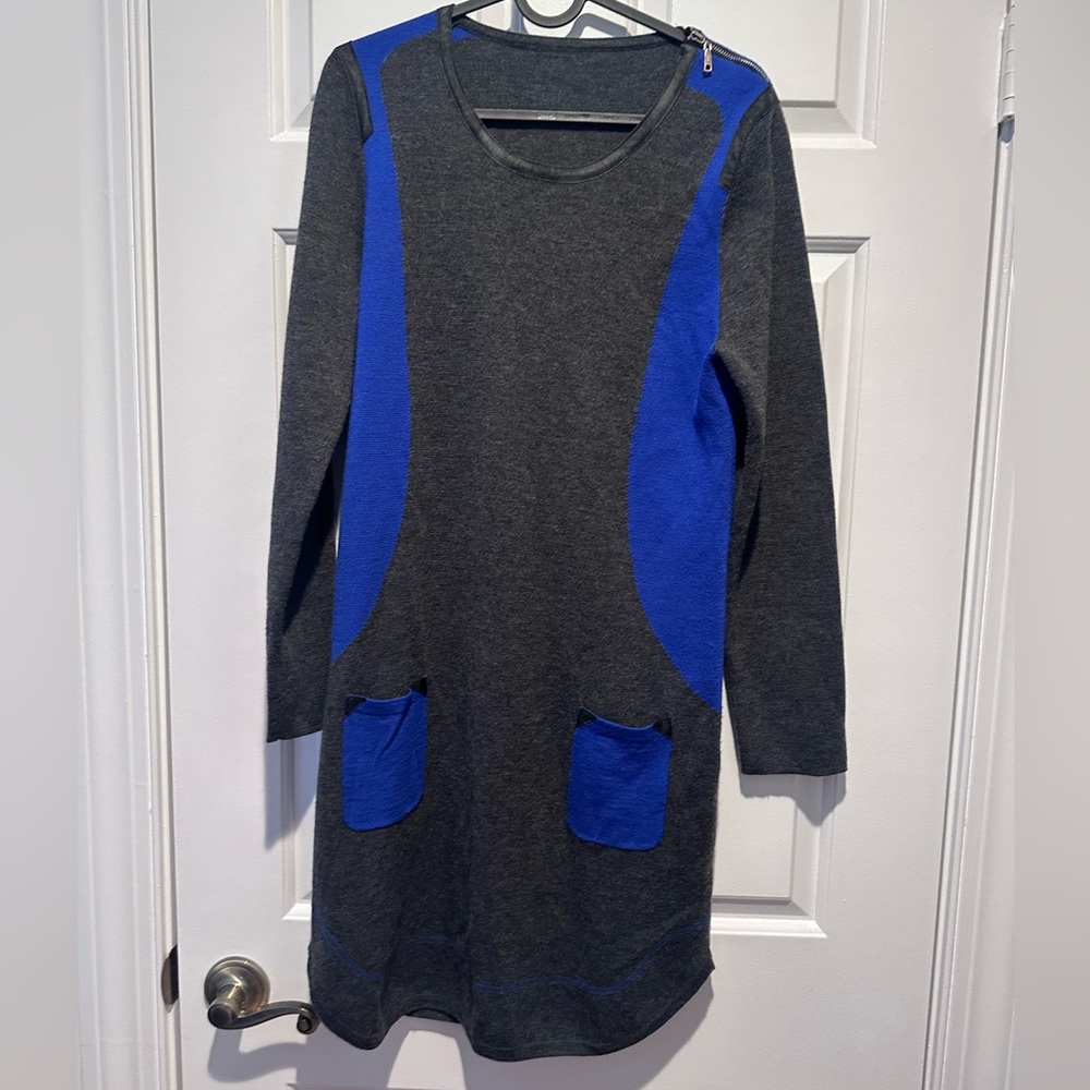 Long Sleeve Knee Length Dress
